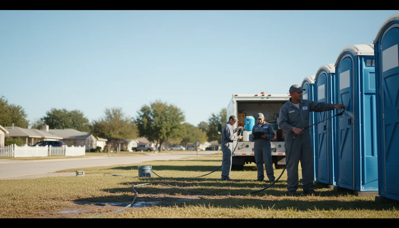 Long-Term Portable Toilet Rental in Orangeville, UT near me